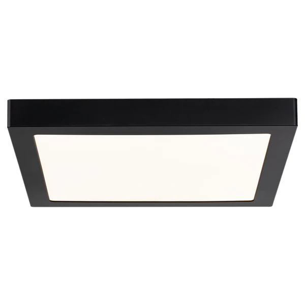 LED-Deckenleuchte Abia I - Acrylglas - 1-flammig - Schwarz