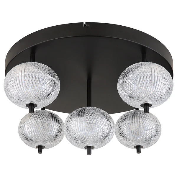 LED-Deckenleuchte Aida Typ A - Acrylglas / Eisen - 1-flammig - Image 3