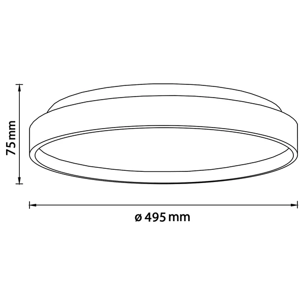 LED-Deckenleuchte Alson - Kunststoff / Eisen - 1-flammig - Image 8