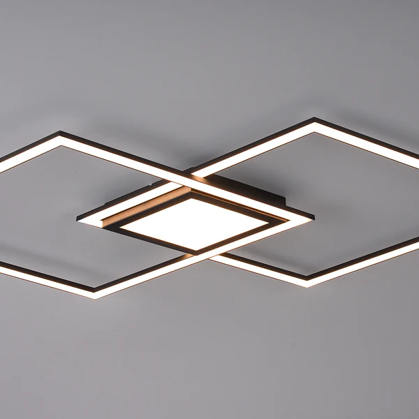 LED-Deckenleuchte Asmin Typ C - Polycarbonat / Aluminium - 1-flammig - Image 4