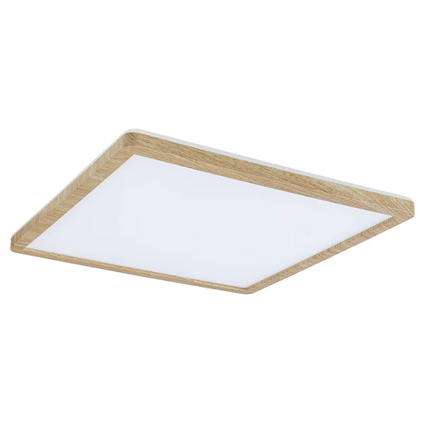LED-Deckenleuchte Atria Shine Oak - Kunststoff / Eiche Optik - Braun - 1-flammig - Universalweiß - Image 4