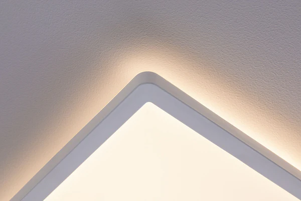 LED-Deckenleuchte Atria Shine Panel - Aluminium - Weiß - 1-flammig - Warmweiß - Image 6