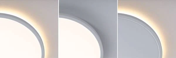 LED-Deckenleuchte Atria Shine Sep Switch - Kunststoff - Weiß - 1-flammig - Durchmesser: 29 cm - Warmweiß - Image 6