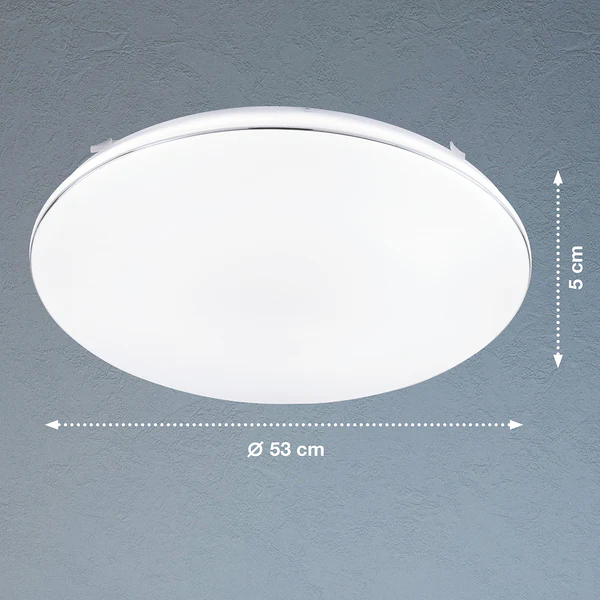 LED-Deckenleuchte Autun - Acryl / Eisen - 1-flammig - Image 6