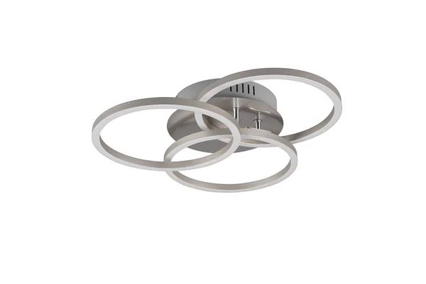 LED-Deckenleuchte Circle - Eisen - 1-flammig - Silber - Image 6