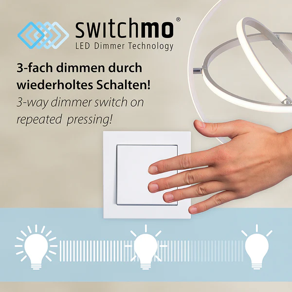 LED-Deckenleuchte Emilia - Polycarbonat - 1-flammig - Schwarz - Image 7