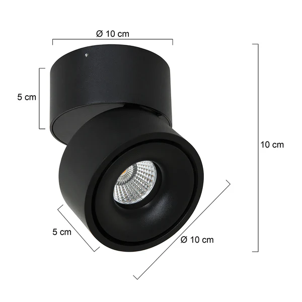 LED-Deckenleuchte Fez - Eisen - Flammenanzahl: 1 - Image 12