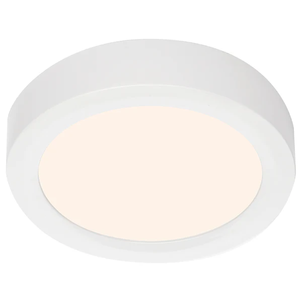 LED-Deckenleuchte Fire I - Polycarbonat / Eisen - 1-flammig - Weiß