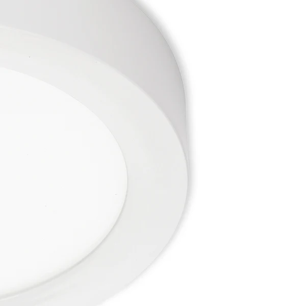 LED-Deckenleuchte Fire II - Polycarbonat / Eisen - 1-flammig - Weiß - Image 3
