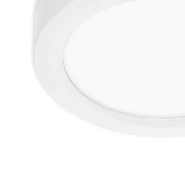 LED-Deckenleuchte Fire II - Polycarbonat / Eisen - 1-flammig - Weiß - Image 4