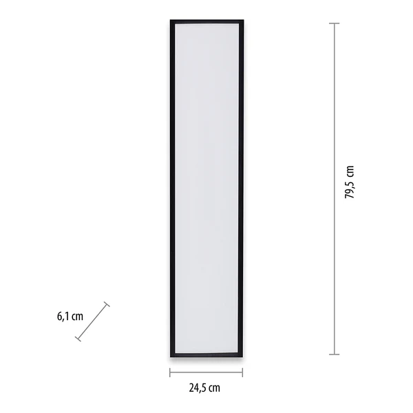LED-Deckenleuchte Flat rechteckig - Polycarbonat / Aluminium - 1-flammig - Image 5