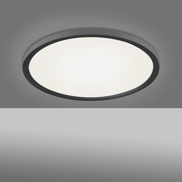 LED-Deckenleuchte Flat V - Acrylglas / Aluminium - 1-flammig - Image 11