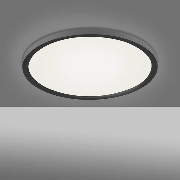LED-Deckenleuchte Flat V - Acrylglas / Aluminium - 1-flammig - Image 4
