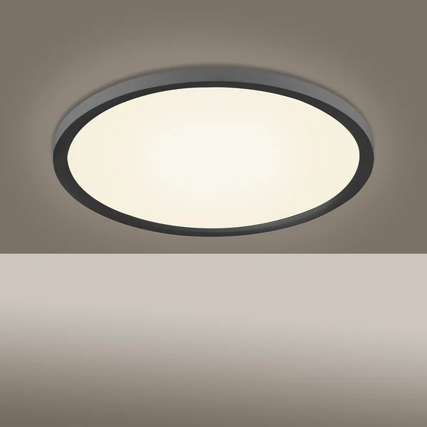 LED-Deckenleuchte Flat V - Acrylglas / Aluminium - 1-flammig - Image 5