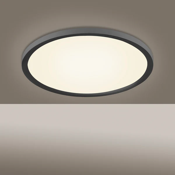 LED-Deckenleuchte Flat V - Acrylglas / Aluminium - 1-flammig - Image 9
