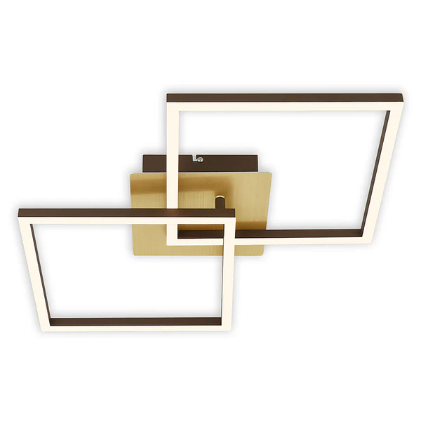 LED-Deckenleuchte Frame IV - Nylon / Eisen - 2-flammig