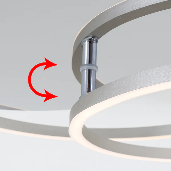 LED-Deckenleuchte Frame - Kunststoff / Aluminium - 1-flammig - Image 4