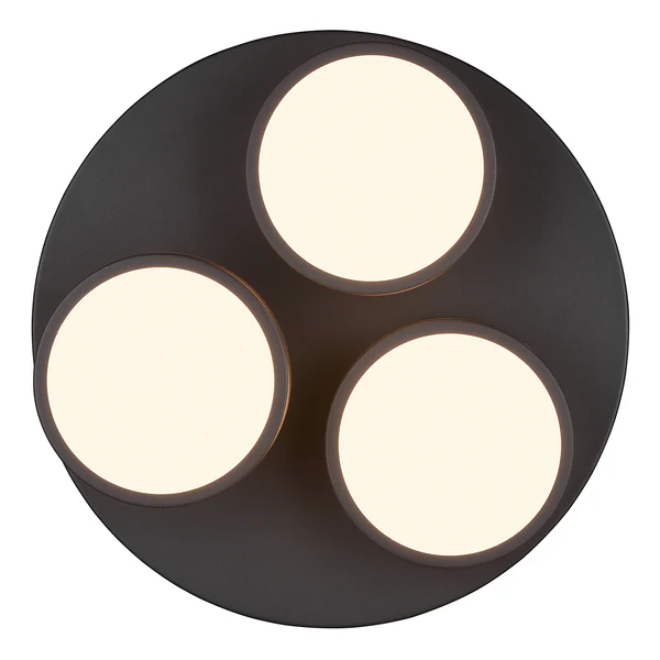 LED-Deckenleuchte Franklin - Aluminium - 3-flammig - Image 7