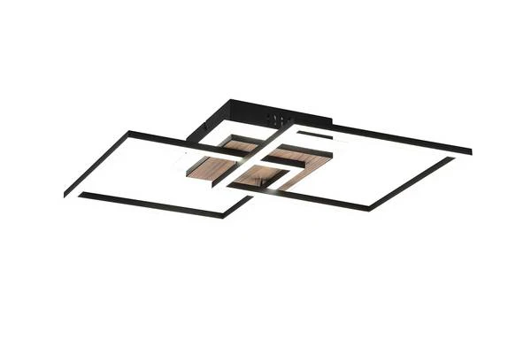 LED-Deckenleuchte Giro - Eisen - Braun / Schwarz - 1-flammig - Image 5