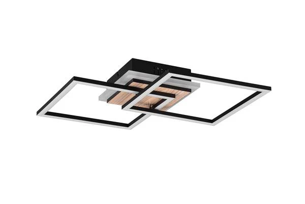 LED-Deckenleuchte Giro - Eisen - Braun / Schwarz - 1-flammig - Image 6