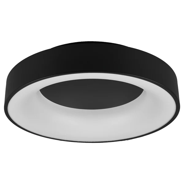 LED-Deckenleuchte Girona - Polyacryl / Eisen - 1-flammig - Schwarz - Durchmesser: 45 cm - Image 2