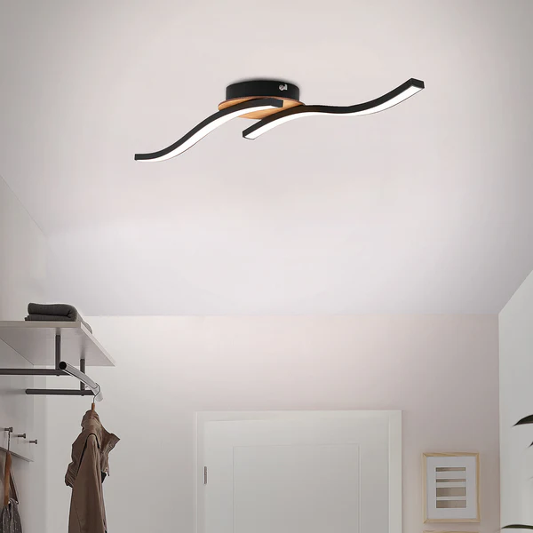 LED-Deckenleuchte  Go - Polycarbonat / Eisen - 2-flammig - Image 2