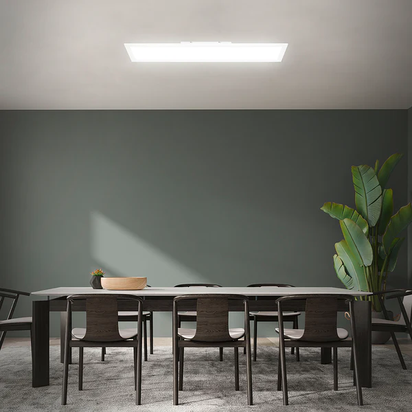 LED-Deckenleuchte Halenta - Aluminium - Weiß - 7 x 78 cm - Image 3