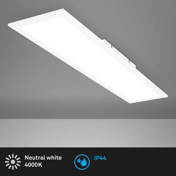 LED-Deckenleuchte Halenta - Aluminium - Weiß - 7 x 78 cm - Image 4
