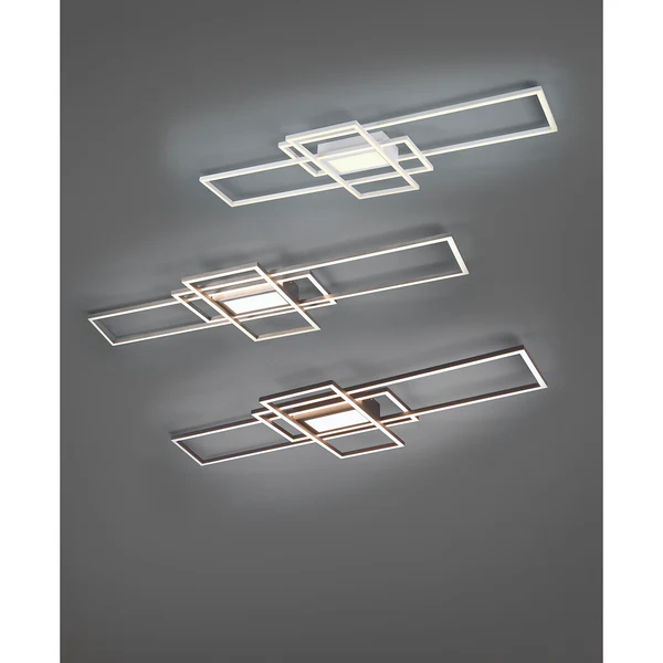 LED-Deckenleuchte Irvine - Kunststoff / Aluminium - 1-flammig - Schwarz - Image 2