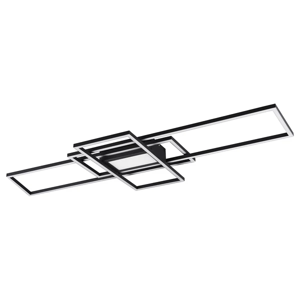 LED-Deckenleuchte Irvine - Kunststoff / Aluminium - 1-flammig - Schwarz - Image 3