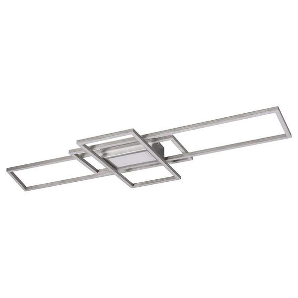 LED-Deckenleuchte Irvine - Kunststoff / Aluminium - 1-flammig - Silber - Image 3