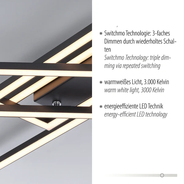LED-Deckenleuchte Iven - Eisen / Aluminium - 1-flammig - Image 11