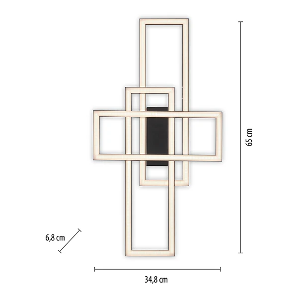 LED-Deckenleuchte Iven - Eisen / Aluminium - 1-flammig - Image 13