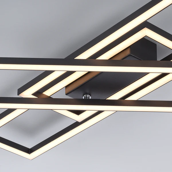 LED-Deckenleuchte Iven - Eisen / Aluminium - 1-flammig - Image 6