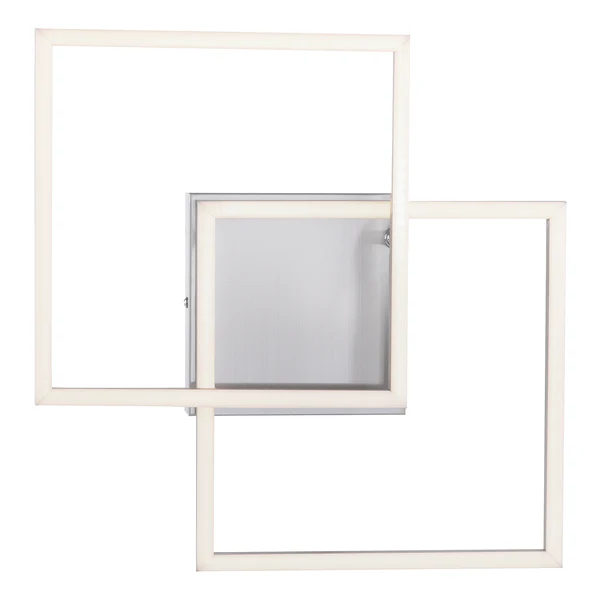 LED-Deckenleuchte Iven I - Polycarbonat / Aluminium - 2-flammig - Image 4