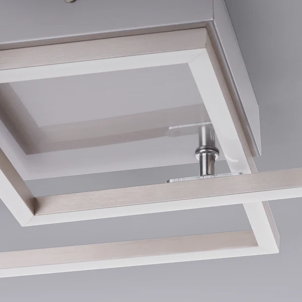 LED-Deckenleuchte Iven I - Polycarbonat / Aluminium - 2-flammig - Image 7