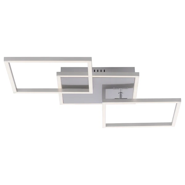 LED-Deckenleuchte Iven II - Polycarbonat / Aluminium - 3-flammig - Image 4