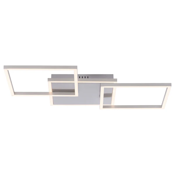 LED-Deckenleuchte Iven II - Polycarbonat / Aluminium - 3-flammig - Image 7