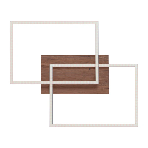 LED-Deckenleuchte Iven III - Kunststoff / Stahl - 2-flammig - Image 5