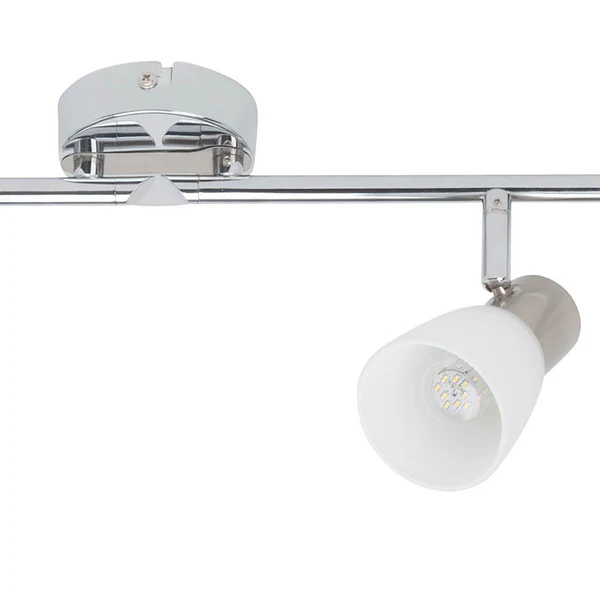 LED-Deckenleuchte Janna - Polyethylen / Eisen - Flammenanzahl: 4 - Image 2