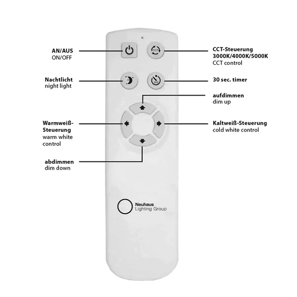 LED-Deckenleuchte Jupiter - Kunststoff / Stahl - 1-flammig - Durchmesser: 60 cm - Image 6