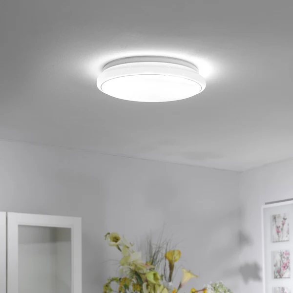 LED-Deckenleuchte Jupiter - Kunststoff / Stahl - 1-flammig - Durchmesser: 60 cm - Image 7