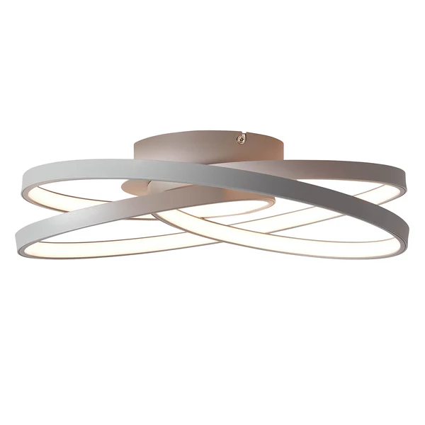LED-Deckenleuchte Labyrinth - Acrylglas / Stahl - 1-flammig