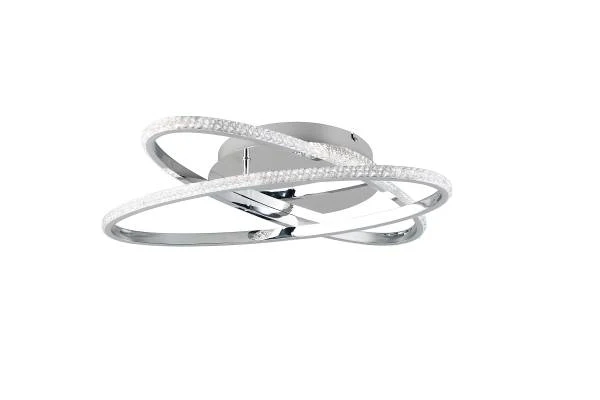 LED-Deckenleuchte Lane - Eisen - 1-flammig - Silber - Image 7
