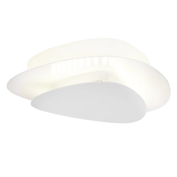 LED-Deckenleuchte Liso - Aluminium - 1-flammig
