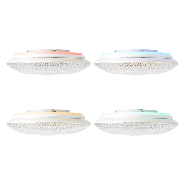 LED-Deckenleuchte Lucian - Acrylglas / Stahl - 1-flammig - Image 11