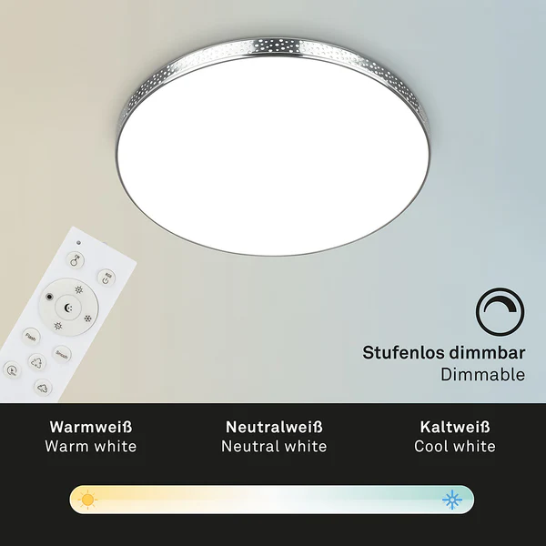 LED-Deckenleuchte Maga I - Nylon / Eisen - 1-flammig - Image 12