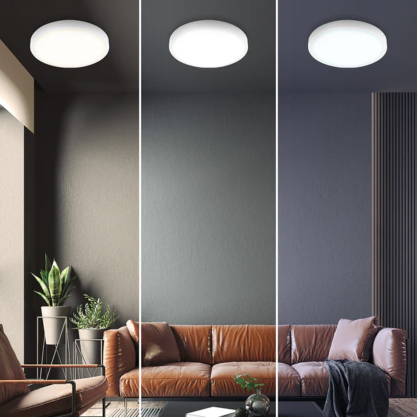 LED-Deckenleuchte Mauris - Kunststoff - Weiß - Image 3