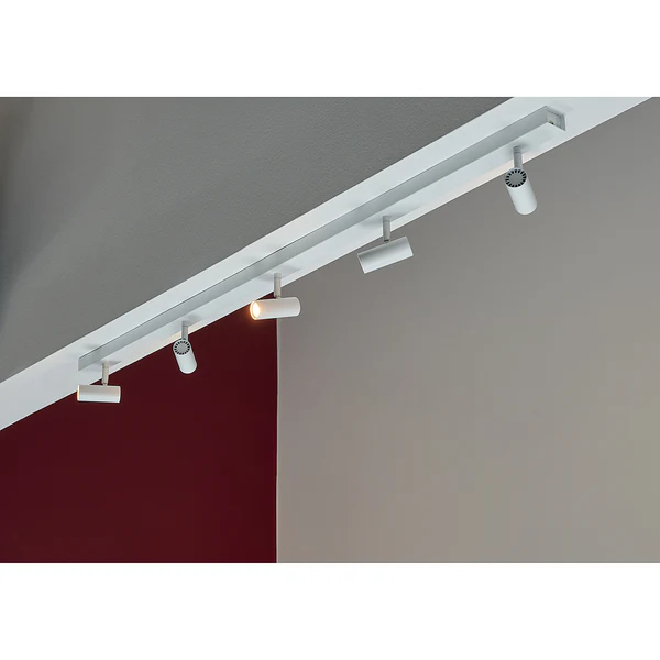 LED-Deckenleuchte Omari I - Stahl - 5-flammig - Weiß - Weiß - Image 3