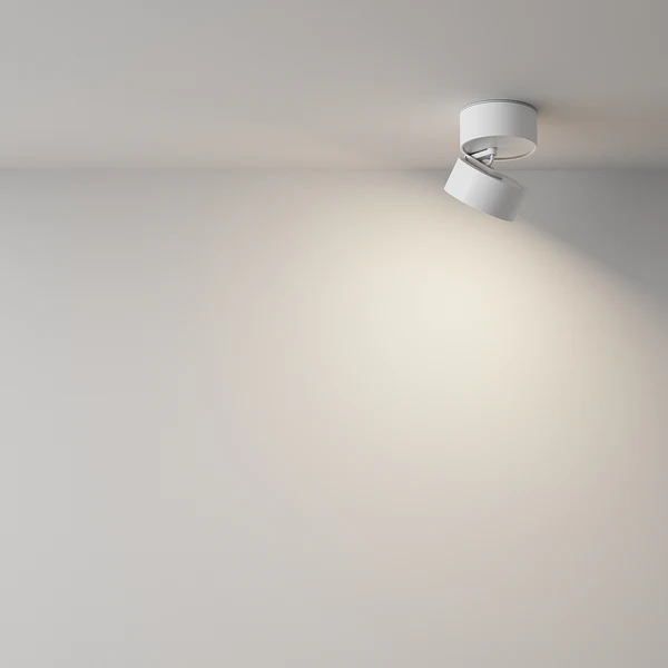 LED-Deckenleuchte Onda - Aluminium - 1-flammig - Weiß - Image 2